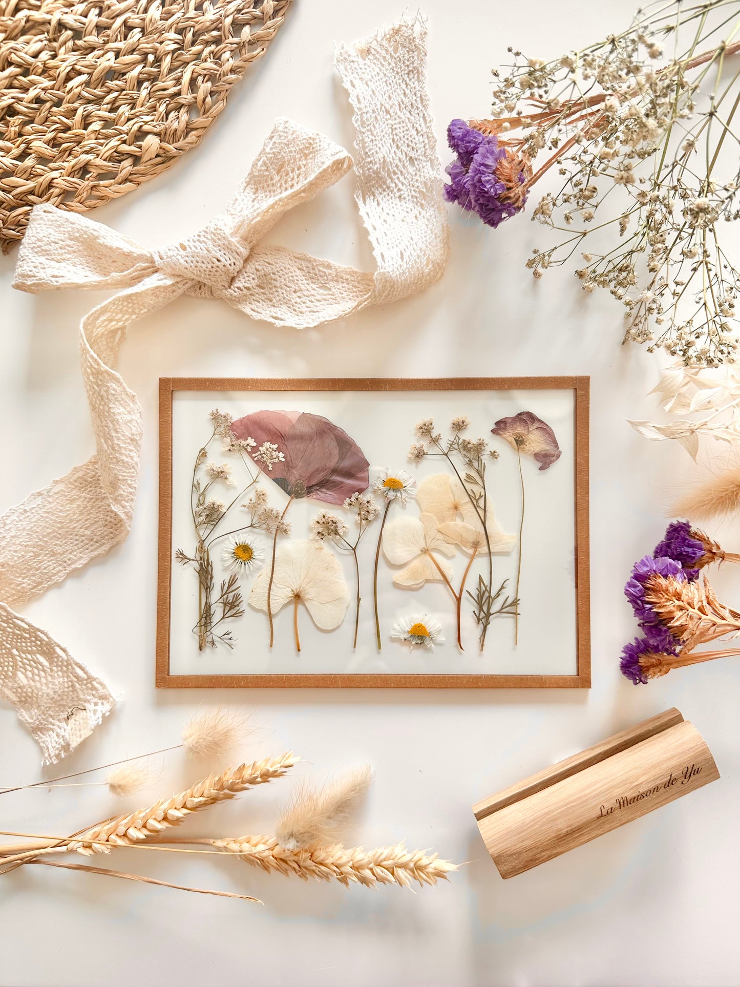 Centerpiece - Minimalist Herbarium No. 196 - 13x18 cm