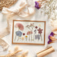 Centerpiece - Minimalist Herbarium No. 198 - 13x18 cm