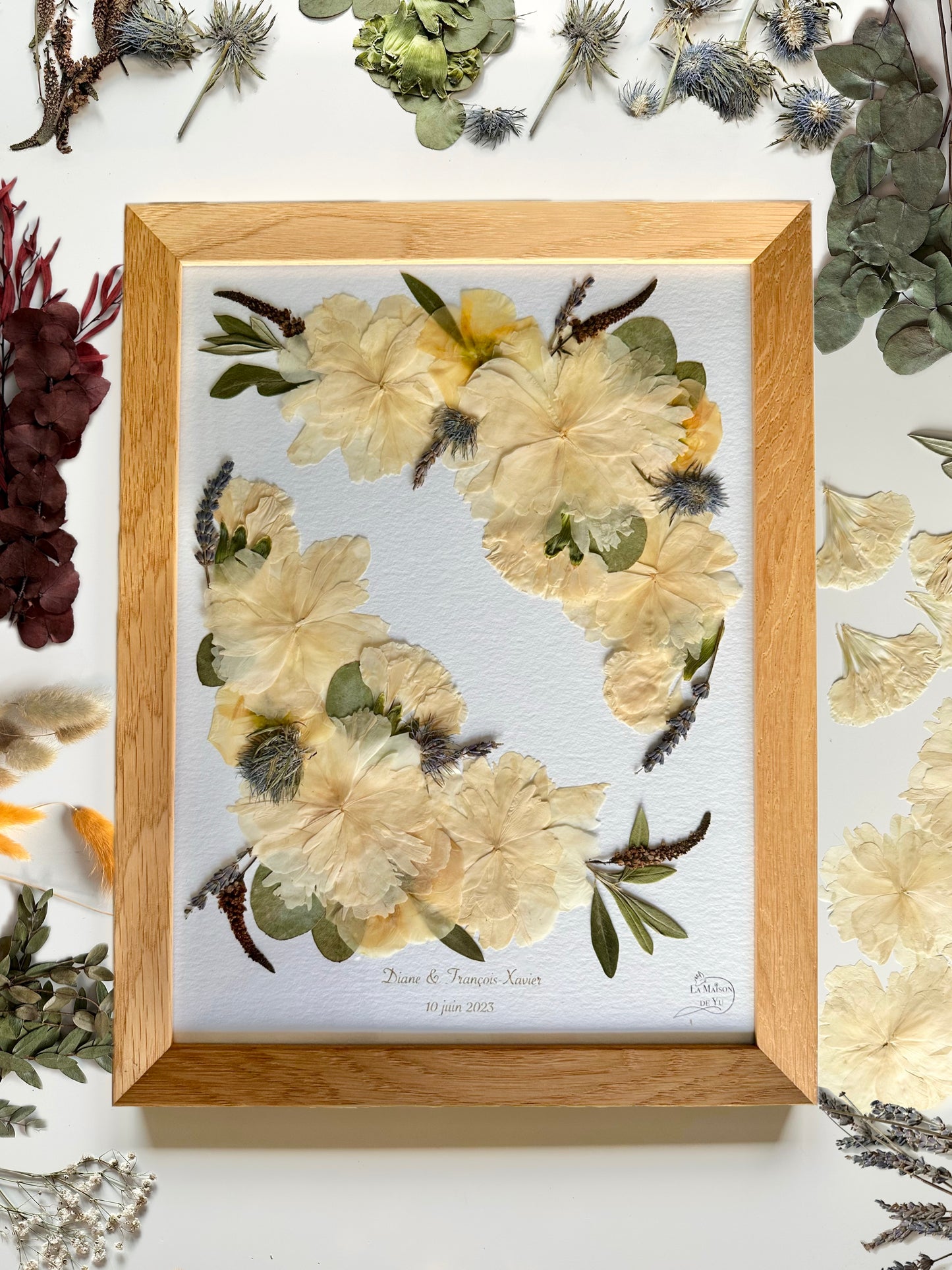 Carte Cadeau - A3 sur papier - La conservation d’un bouquet de Mariage