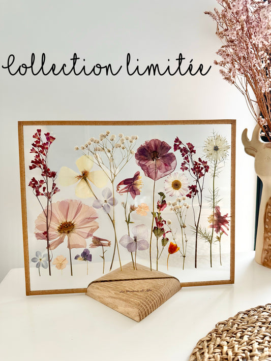 Édition limitée - Herbier minimaliste - 24x30 cm