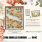 WEDDING HERBARIUM AND DECORATION AS A GIFT for witnesses and family - Bride's herbarium 30x40cm