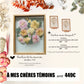 WEDDING HERBARIUM AND DECORATION AS A GIFT for witnesses and family - Bride's herbarium 30x40cm