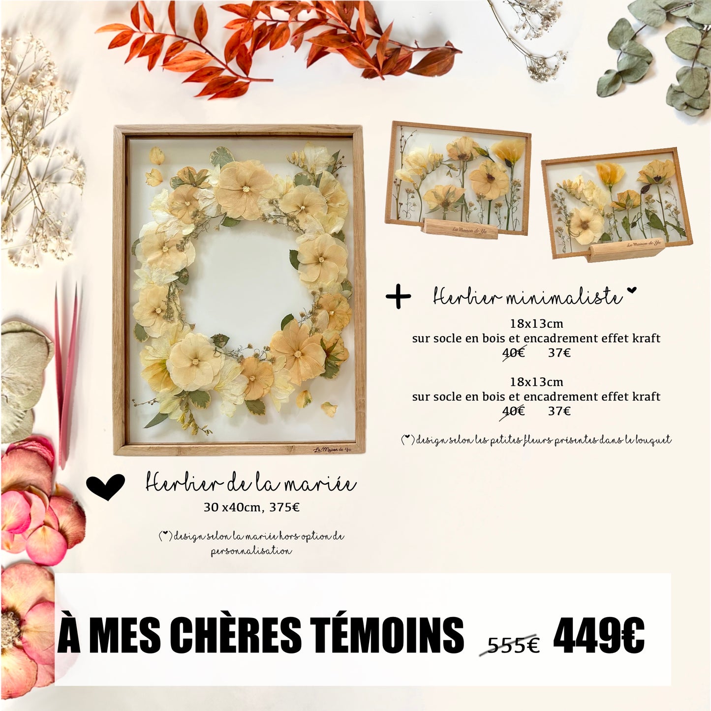 À mes chères témoins