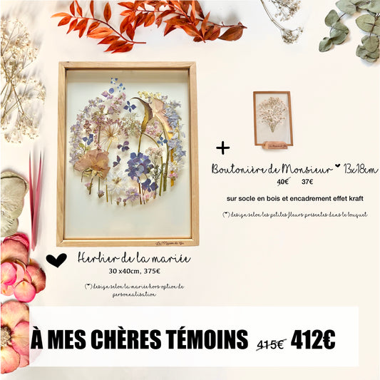 À mes chères témoins